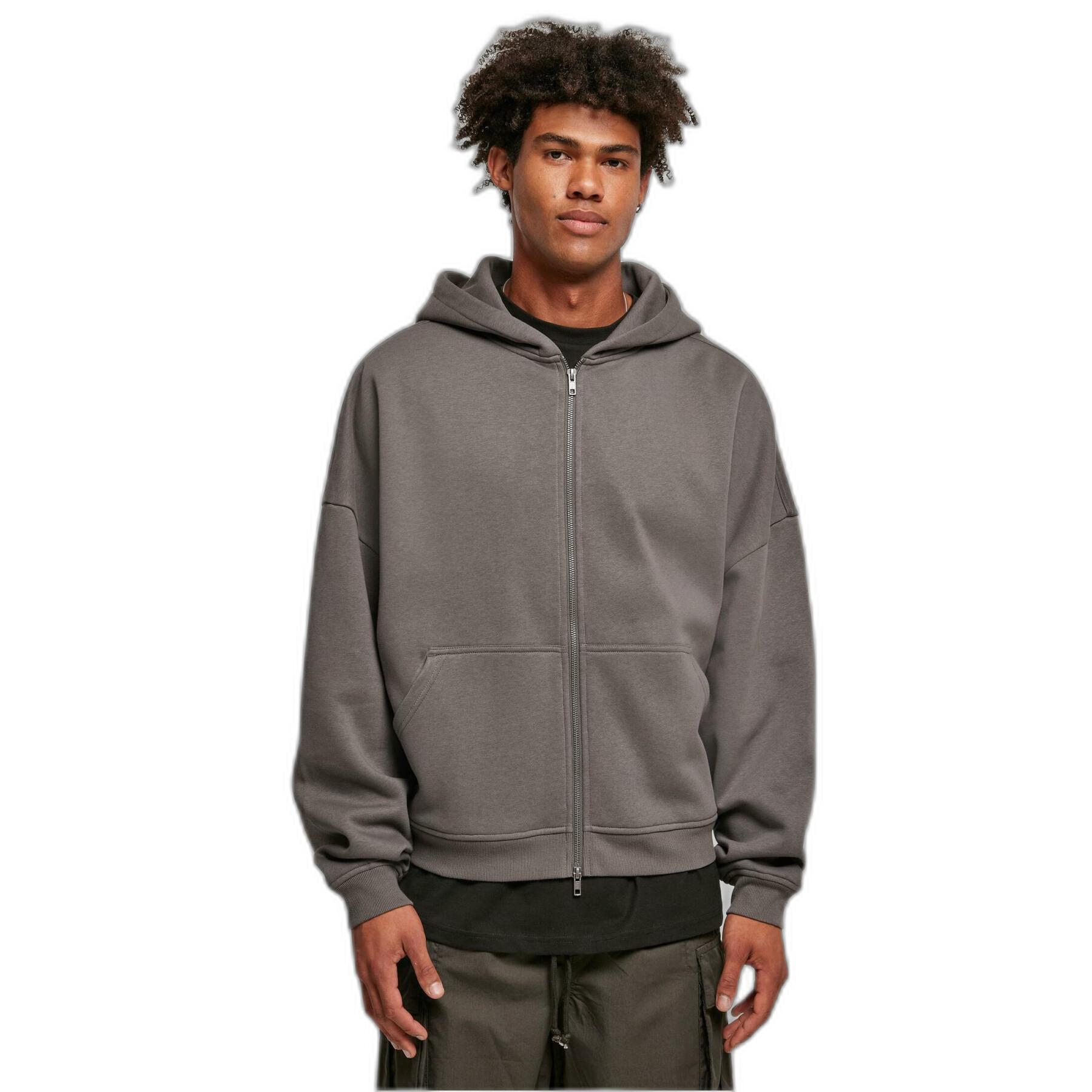 Zip-up hoodie Urban Classics Organic 90's