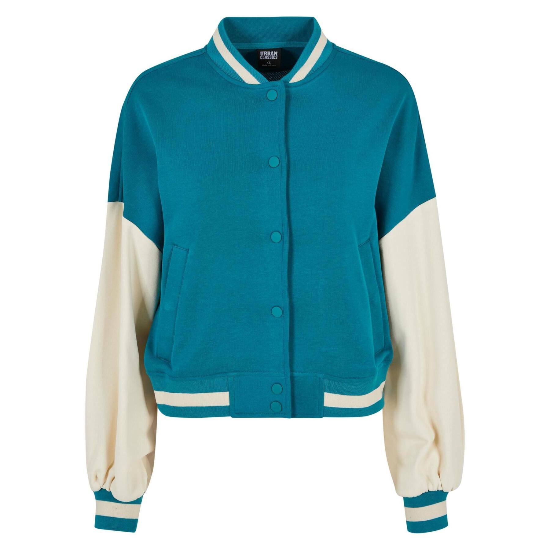 Women's oversized jacket Urban Classics 2 Tone College Terry - Coats and  Jackets - Woman - Lifestyle