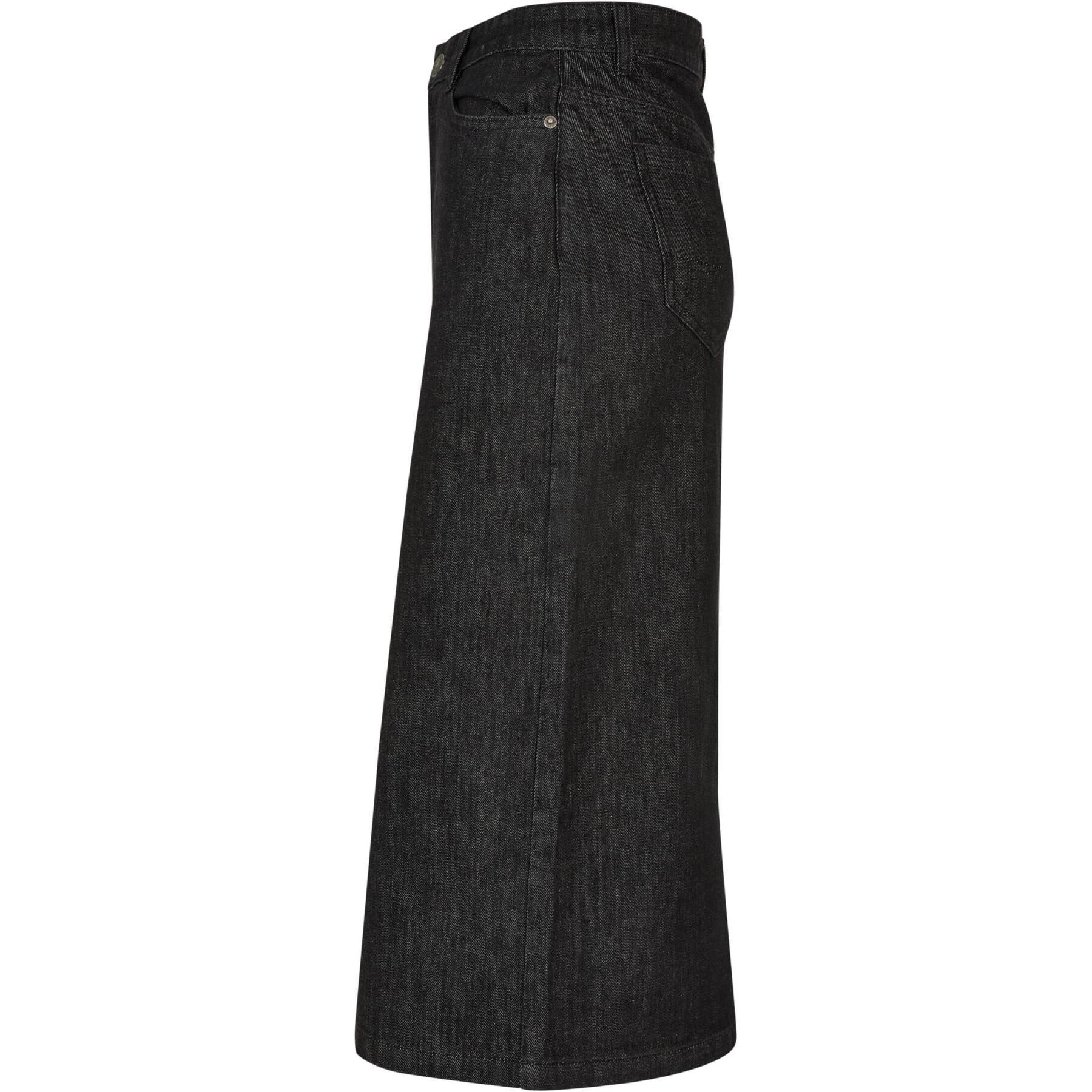 Mid-length denim skirt for women Urban Classics