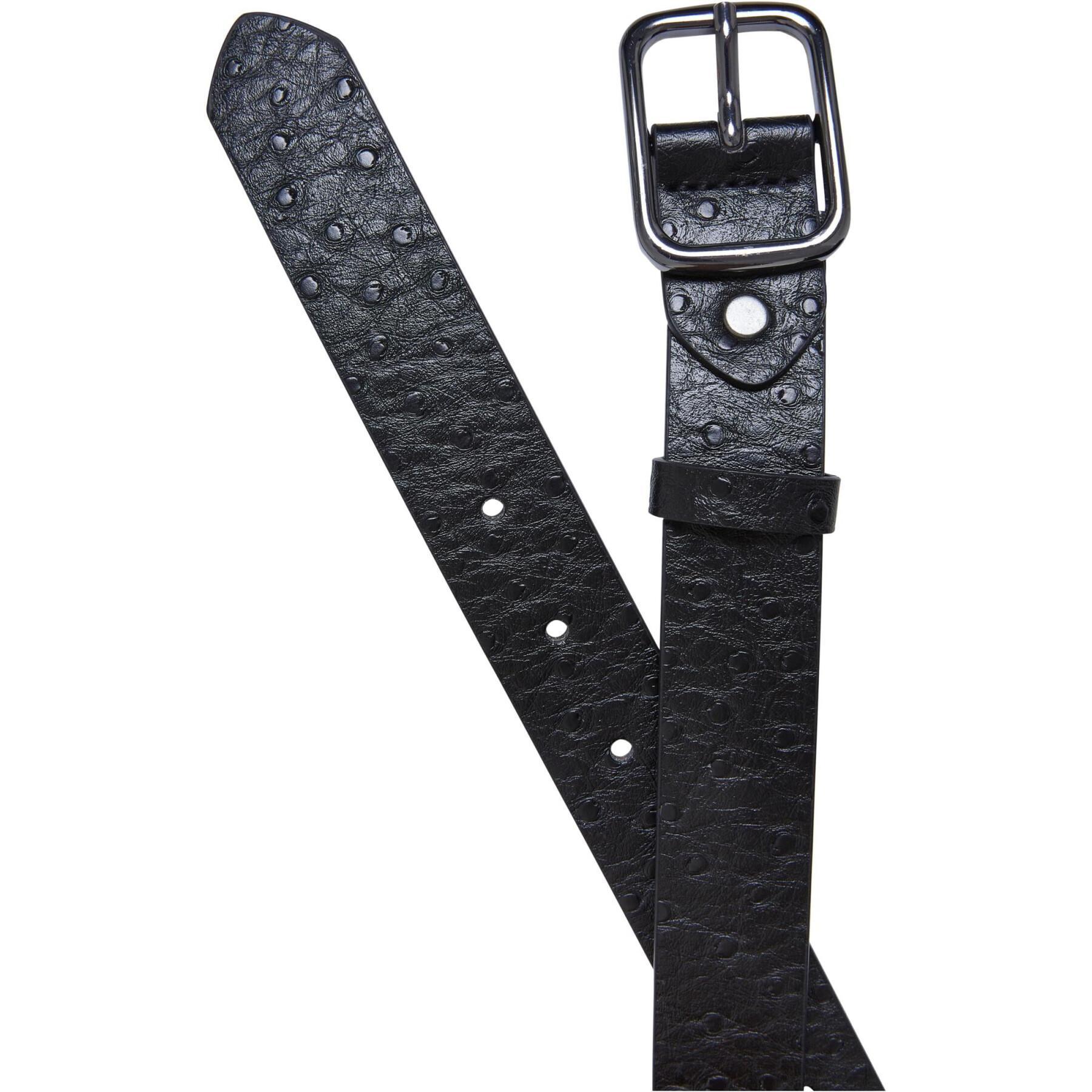 Ostrich synthetic leather belt Urban Classics