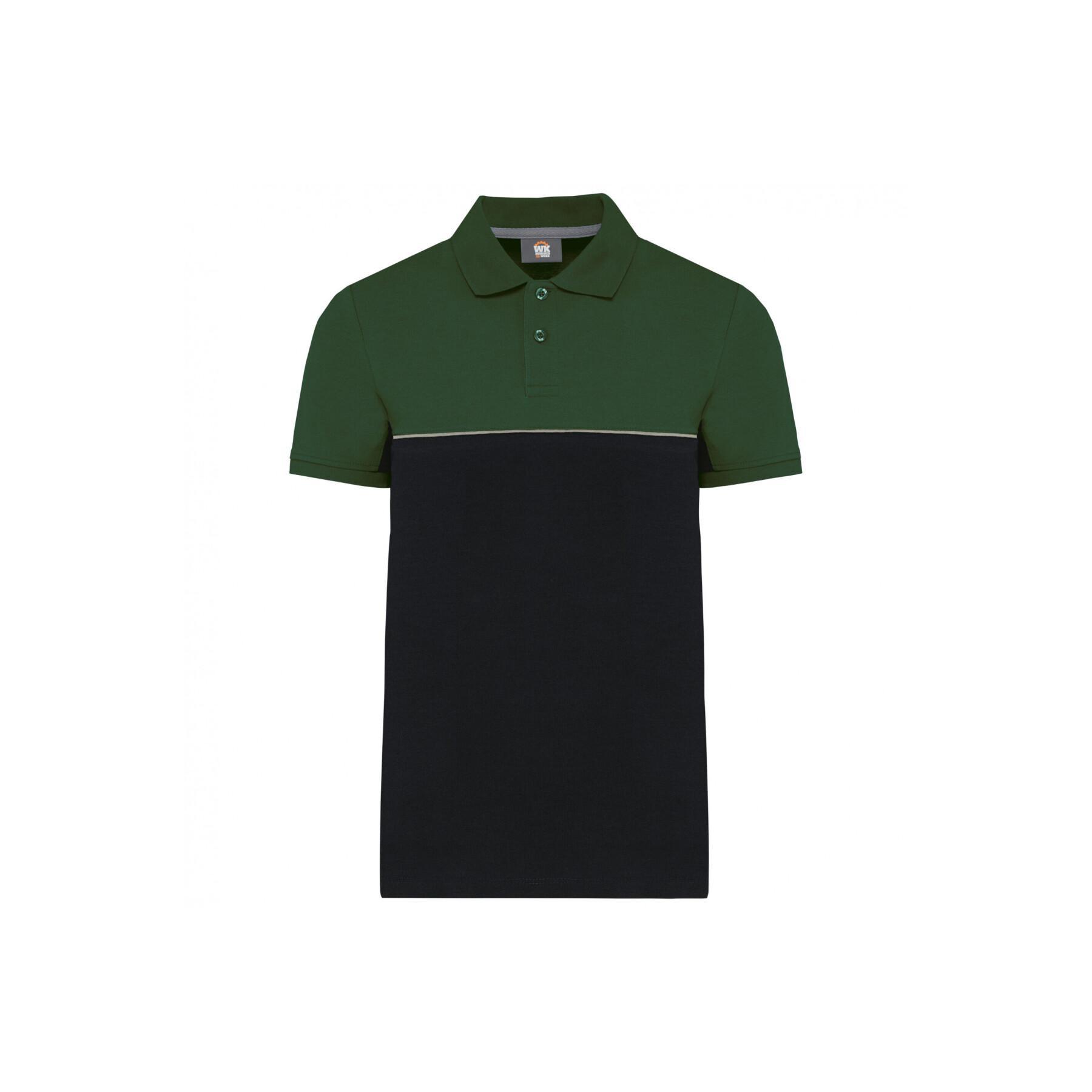 Two-tone polo WK. Designed To Work