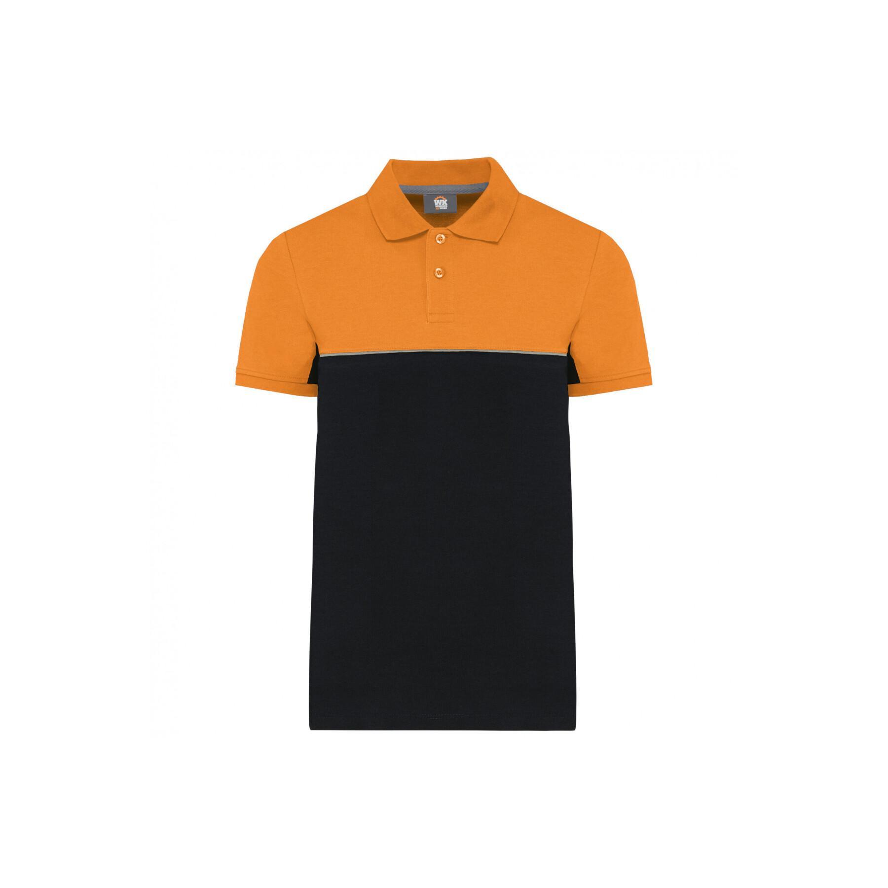 Two-tone polo WK. Designed To Work