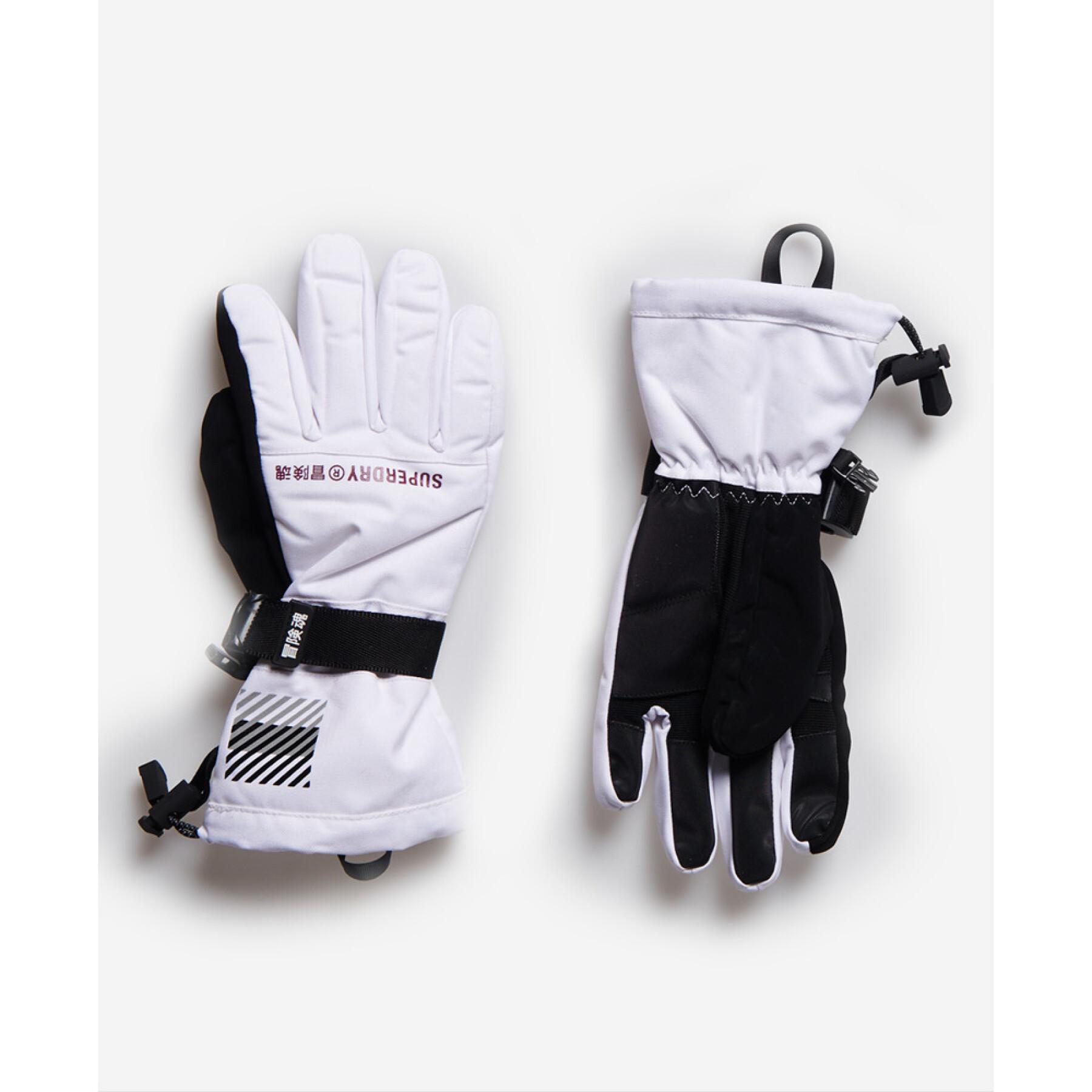 Women's ski gloves Superdry Snow Rescue