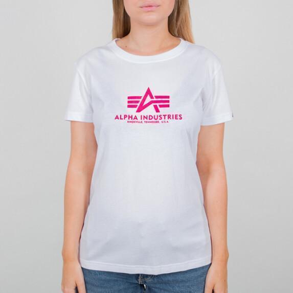Women's T-shirt Alpha Industries New Basic Neon Print