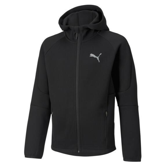 Full-zip hoodie for kids Puma Evostripe