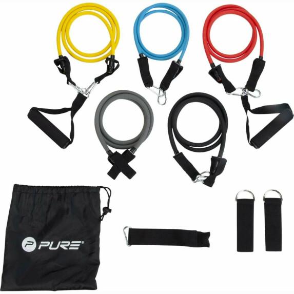 Set of resistance bands tube Pure2Improve