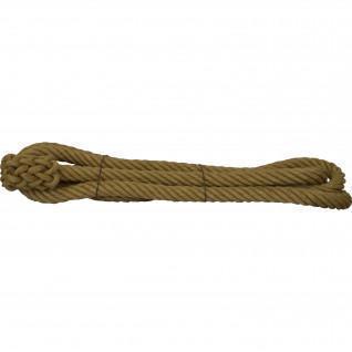 Smooth hemp rope size 4 m, diameter 30mm Sporti France
