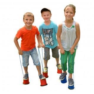 Pair of non-slip pvc stilts for children Sporti France