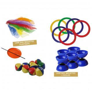 Juggling kit for 15 children Sporti