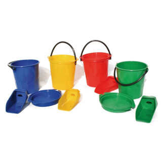 Children's bucket, shovel and soft accessories set Sporti France