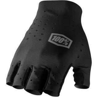 Women's short finger bike gloves 100% sling