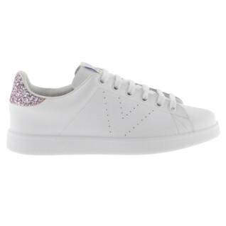 Leather sneakers woman Victoria Tennis