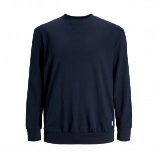 Sweatshirt large size Jack & Jones Basic Bleu