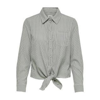 Shirt Only Lecey manches longues femme stripe knot
