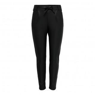 Women's trousers Only Poptrash coated