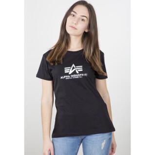 Women's T-shirt Alpha Industries New Basic Foil Print