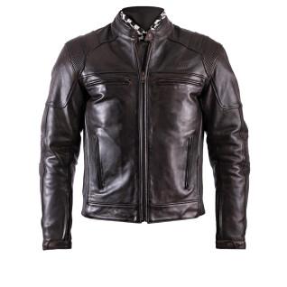 Dirty motorcycle leather jacket Helstons trust