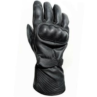 Winter leather motorcycle gloves Helstons ecko