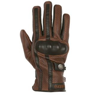 Summer leather gloves Helstons eagle