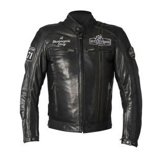 Leather jacket rag Helstons indy
