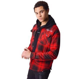 Project x paris two-tone checkered shirt