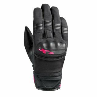 Women's mid-season textlie/leather motorcycle gloves Ixon ms picco
