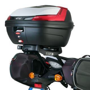 Motorcycle top case support Givi Monokey ou Monolock Suzuki GSR 750 (11 à 16)