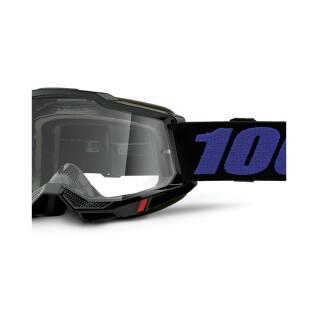 Motorcycle cross mask clear screen 100% Accuri 2 Moore