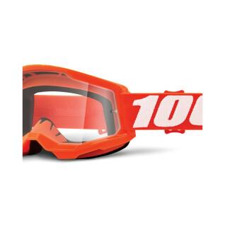 Motorcycle cross mask clear screen 100% Strata 2