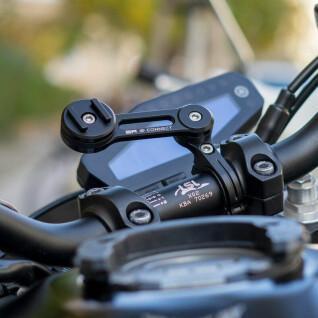 Motorcycle smartphone holder Sp-Connect Pack Complet Sp-Connect Moto Bundle Fixé Sur Guidon Samsung S21+