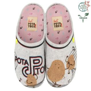 Slippers from the women's collection Hot Potatoes fehrins