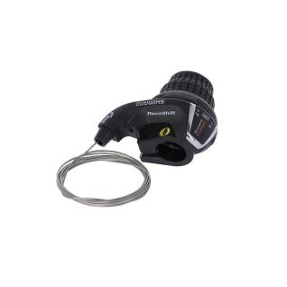 Right-hand lever Shimano tourney sl-rs35 rapidfire plus 6v 2050 mm