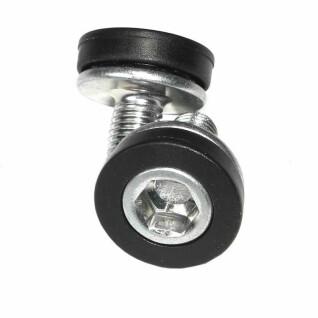 Steel screws for fastening cranks with plastic protectors Stronglight (x2)