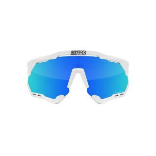 Glasses Scicon aeroshade xl scnpp verre multi-reflet bleues