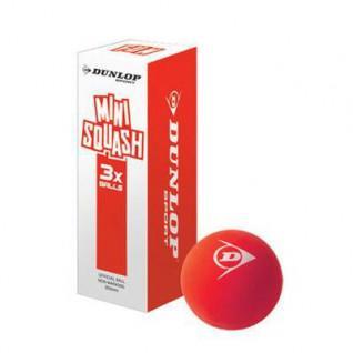 Set of 3 squash balls Dunlop fun