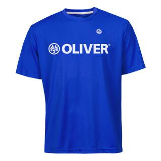 T-shirt with active logo Oliver Sport