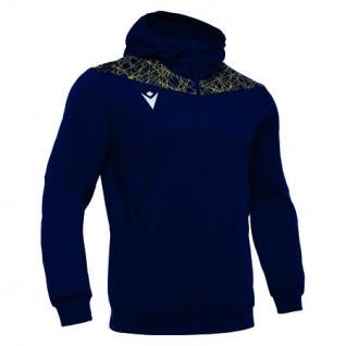 Hooded sweatshirt 1/4 zip Macron Ishtar
