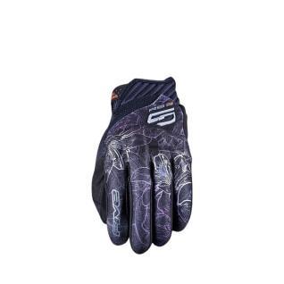 Women's mid-season motorcycle gloves Five RS3 EVO GRAPHICS