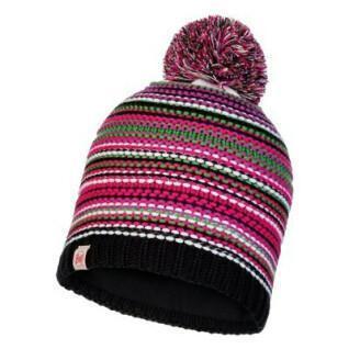 Children's knitted hat Buff amity multi