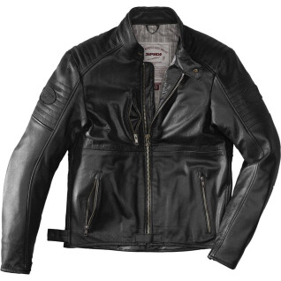 Leather motorcycle jacket Spidi Clubber