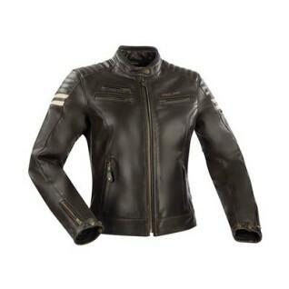 Leather jacket motorcycle woman Segura funky