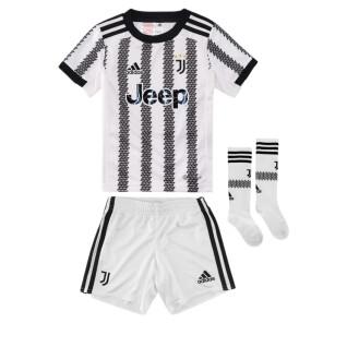 Mini home kit for children Juventus Turin 2022/23