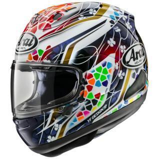 Full face motorcycle helmet Arai RX-7V EVO Nakagami GP2
