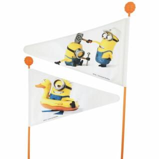 Double wall divisible pennant with minion pattern Bike Fashion