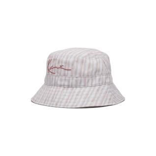 Karl Kani Signature Tie Dye Stripe bucket hat