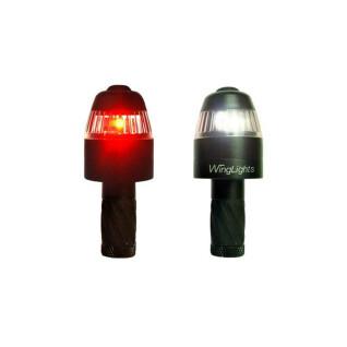 Rechargeable parking light and turn signals Cycl winglights 360° fixed