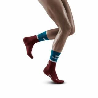 Women's mid-calf running compression socks CEP Compression V4