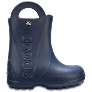 Children's rain boots Crocs handle it rain