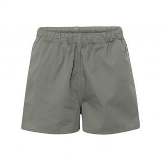 Women's twill shorts Colorful Standard Organic dusty olive