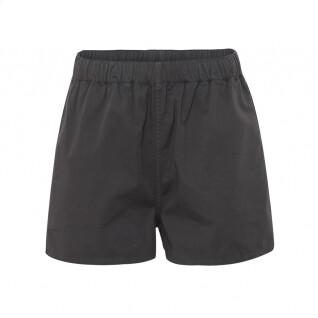 Women's twill shorts Colorful Standard Organic lava grey